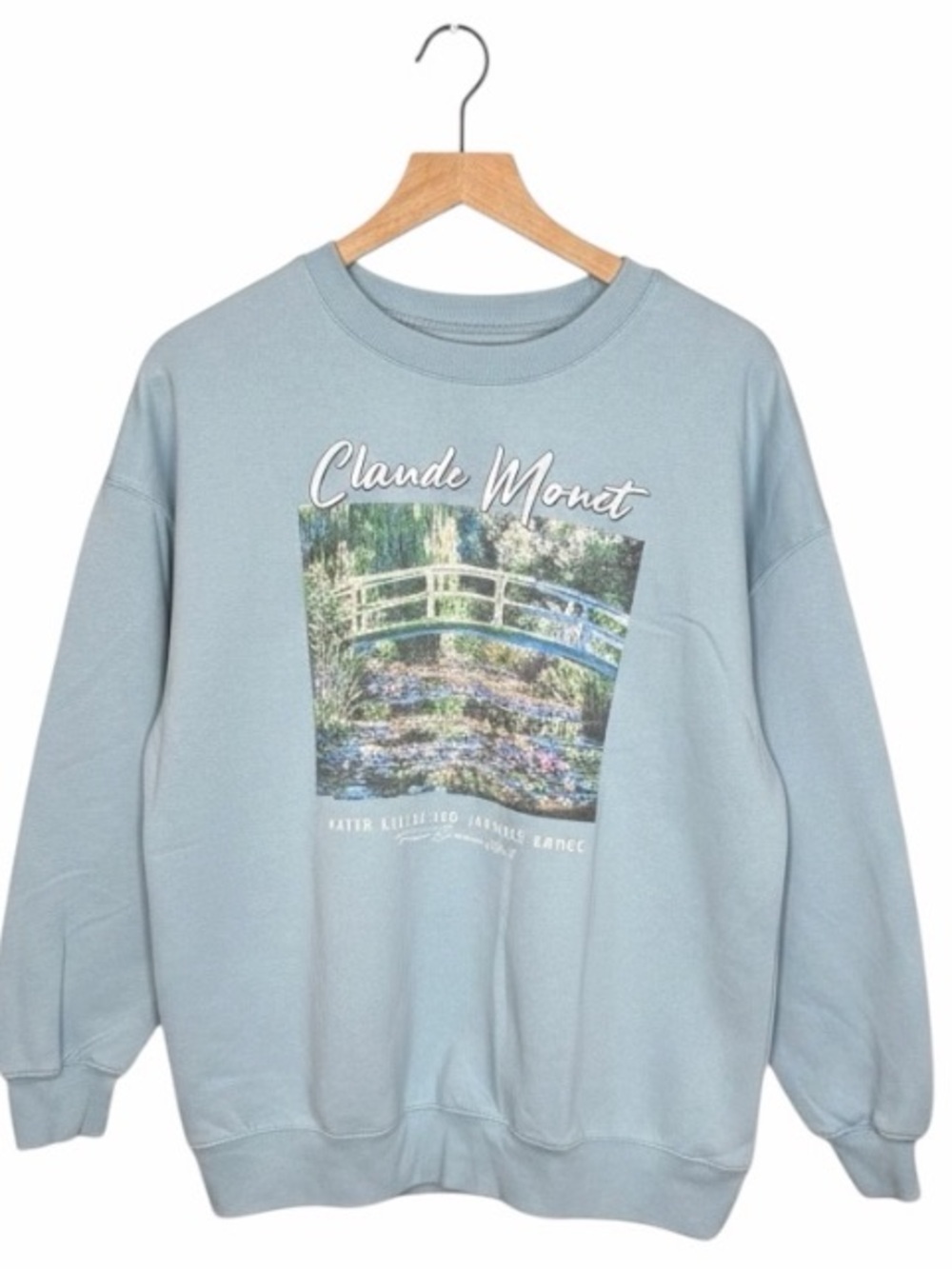 Rebellious One Light Blue Crewneck Sweatshirt